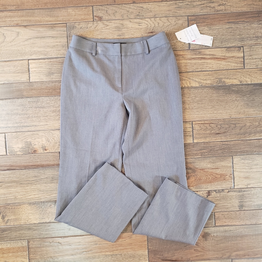 Jones New York Carlyle Gray Dress Pants 2 Petite